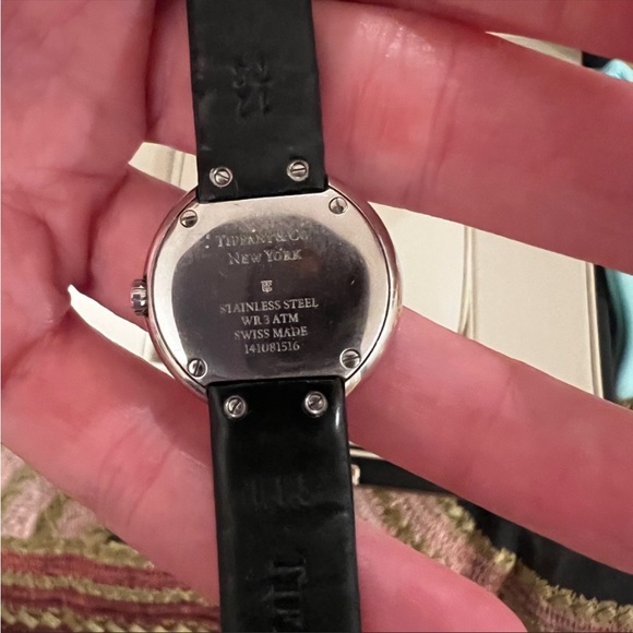 π Tiffany & Co Diamond Watch in signature Blue π - Picture 8 of 13